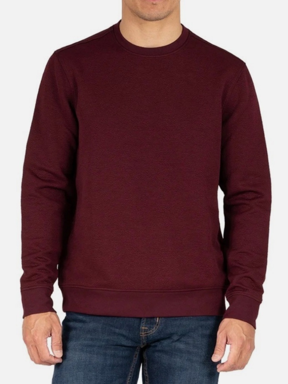 Gerry Mens burgundy crew neck